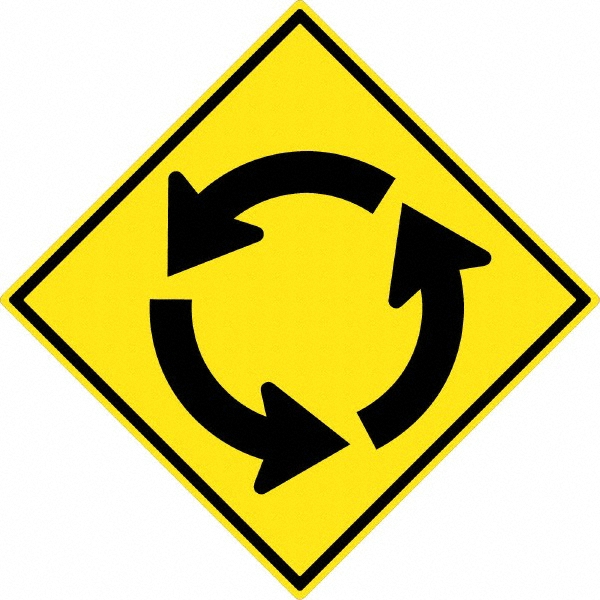 Traffic Control Sign: Diamond