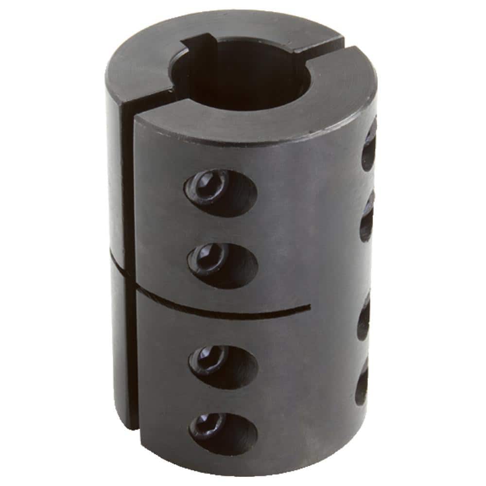 Climax Metal Products 2CC-200-200-KW 2" Inside x 3-1/4" Outside Diam, Two Piece Rigid Coupling with Keyway 