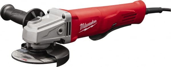 Milwaukee Tool - Corded Angle Grinder: 4-1/2″ Wheel Dia, 12,000