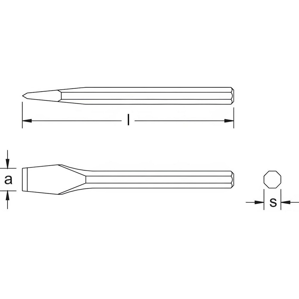 CS Unitec - 8 Point Chisel: 1