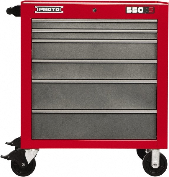 PROTO J553441-6SG Steel Tool Roller Cabinet: 6 Drawers Image