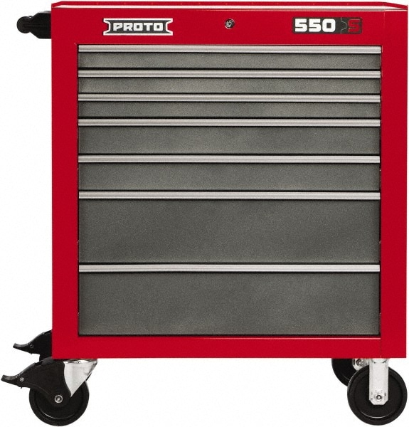 PROTO J553441-7SG Steel Tool Roller Cabinet: 7 Drawers Image