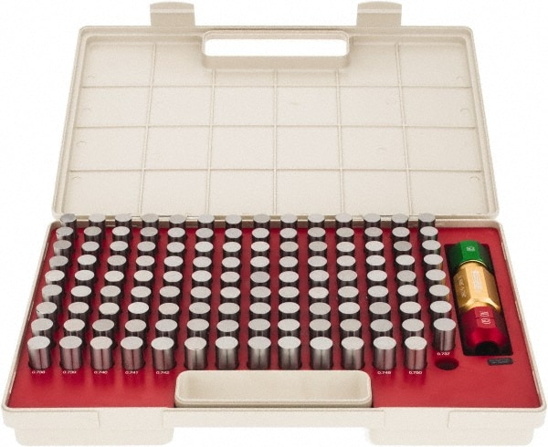 SPI 22-150-7 Class ZZ Plug Gage Set: 0.626 to 0.75" Range, 125 Pc Image