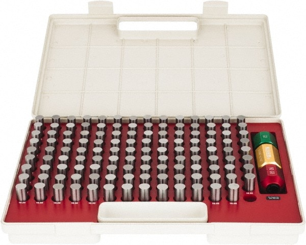 SPI 22-182-0 Class ZZ Plug Gage Set: 14 to 16.48 mm Range, 125 Pc Image