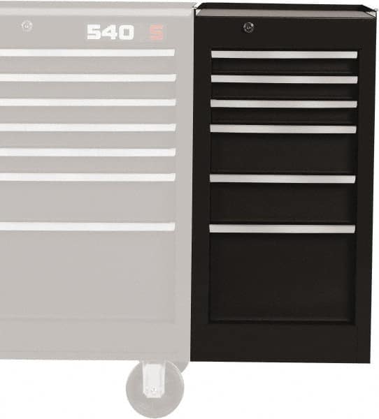 Proto 6 Drawer Black Side Cabinet 37860996 Msc Industrial Supply