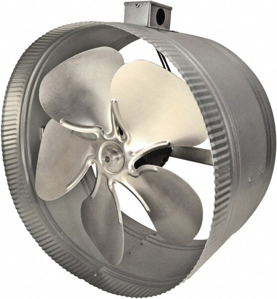 14" Diam, 1.57 Amp, 120 Volt Duct Fan