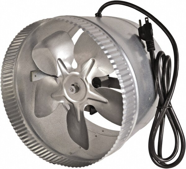 10" Diam, 1.5 Amp, 120 Volt Duct Fan