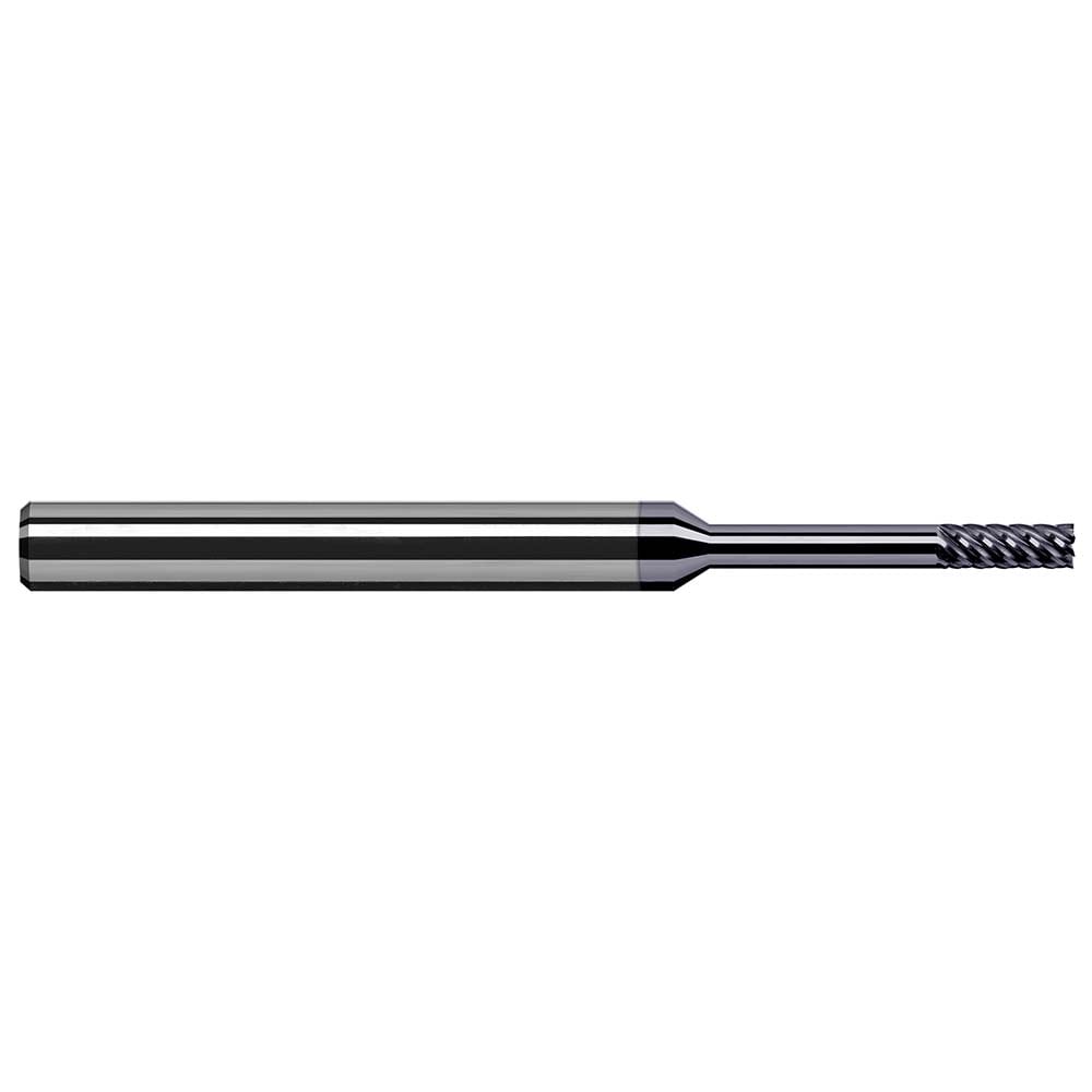 Harvey Tool 962162-C6 Square End Mill: 1/16" Dia, 7 Flutes, 0.186" LOC, Solid Carbide, 41 ° Helix Image