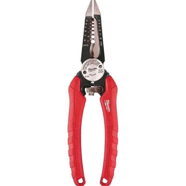 Wire Stripper: 8 AWG to 18 AWG Solid & 20 AWG Stranded Max Capacity
