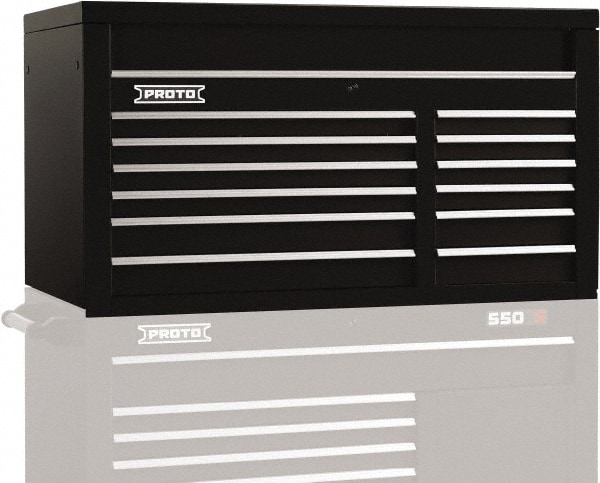 PROTO J555027-12BK Tool Chest: 12 Drawers, 25-1/4" OAD, 27" OAH, 50" OAW Image