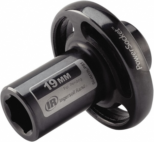Ingersoll Rand Impact Socket 1/2" Drive, 19mm Socket, Hex Drive