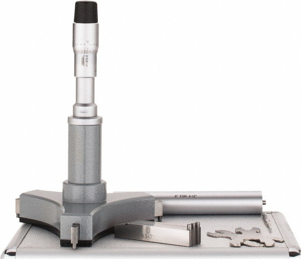 SPI 6 to 7", 5.71" Gage Depth, Mechanical Inside Hole Micrometer