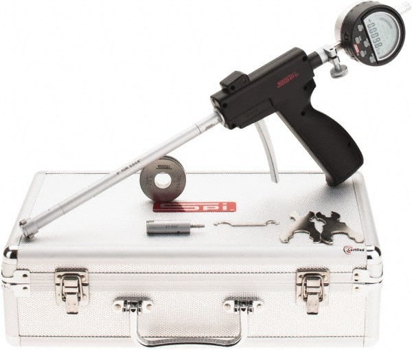 Electronic Bore Gage: 0.5 to 0.8" Measuring Range, 0.000160" Accuracy, 0.0001" Resolution