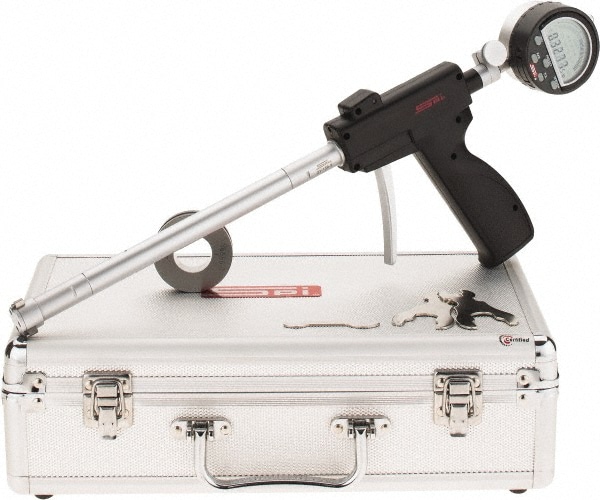 Electronic Bore Gage: 0.8 to 1" Measuring Range, 0.000160" Accuracy, 0.0001" Resolution