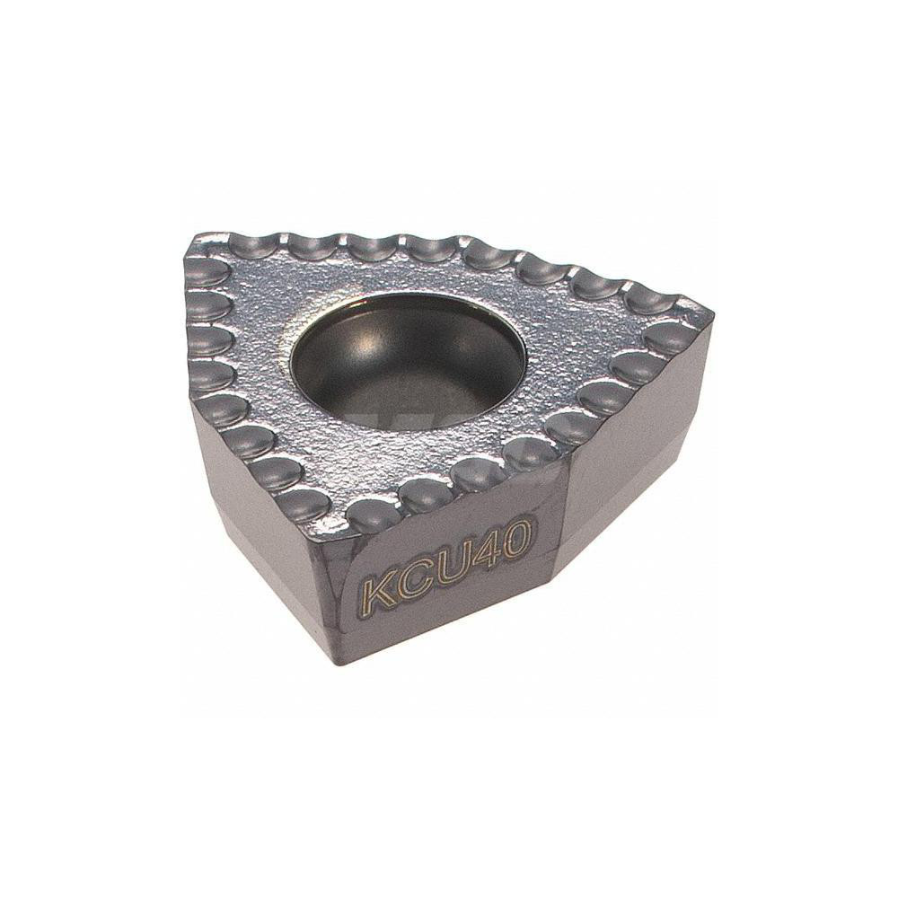 Kennametal Indexable Drill Insert DFTDS KCU40, Solid Carbide MSC