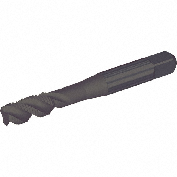Kennametal 6140068 Spiral Flute Tap: M5 x 0.80, Metric, 3 Flute, Bottoming, HSS-E, Oxide Finish Image