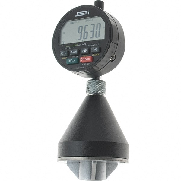 Digital Chamfer Gage: 1 to 2", 0 to 90 °