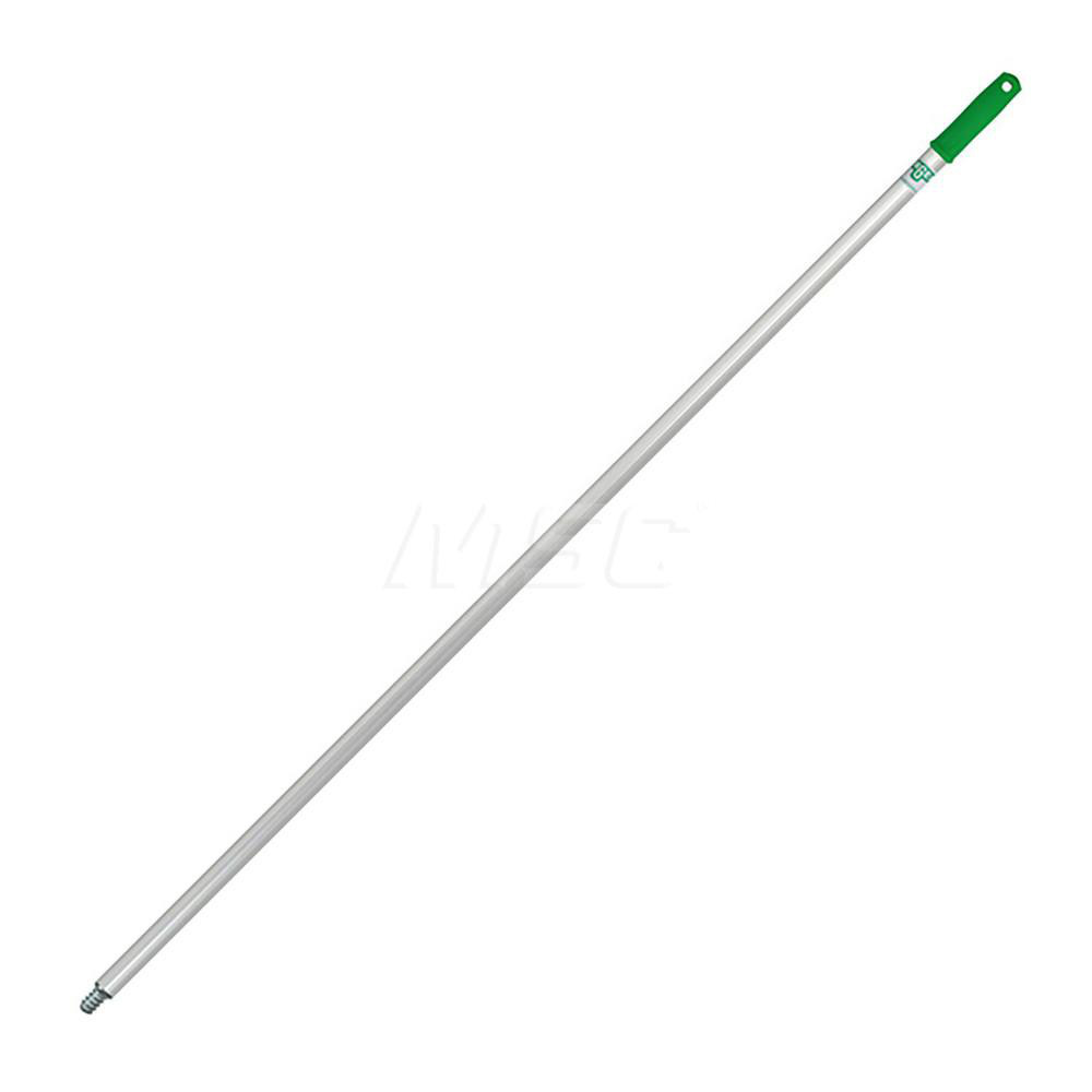Broom/Squeegee Poles & Handles; Connection Type: Threaded ; Handle Diameter (Decimal Inch): 1.5000 ; Handle Diameter (Inch): 1-1/2 ; Telescoping: No ; Handle Material: Aluminum ; Color: Silver