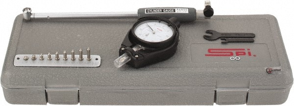 Dial Bore Gage: 0.7 to 1.5" Dia, 6" Probe Depth