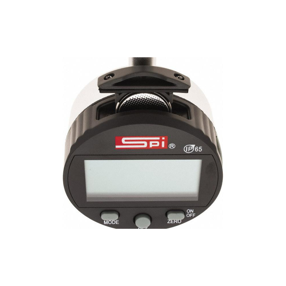 SPI Digital Electronic Drop Indicator 1/2" Max, 0.000800 in & 0.0200 mm Accuracy, Center Lug