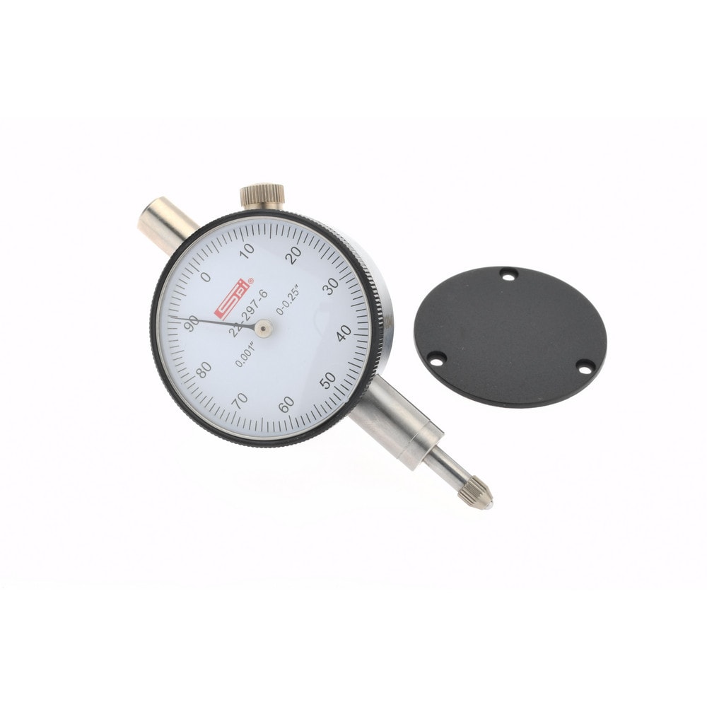 SPI CMS160714033 1/4" Range, 0-100 Dial Reading, 0.001" Graduation Dial Drop Indicator Image