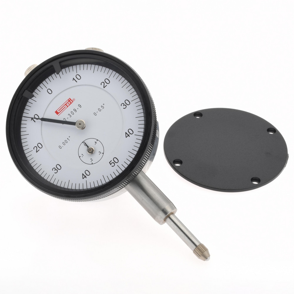 SPI CMS160725106 1/2" Range, 0-50-0 Dial Reading, 0.001" Graduation Dial Drop Indicator Image