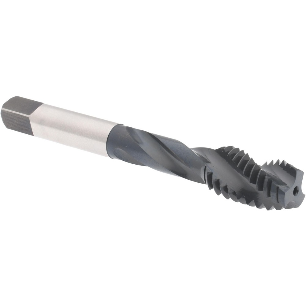 Accupro T1634525 Spiral Flute Tap: 7/16-14, 3 Flute, Modified Bottoming, 2 & 2B Class of Fit, Vanadium High Speed Steel, Oxide Finish 