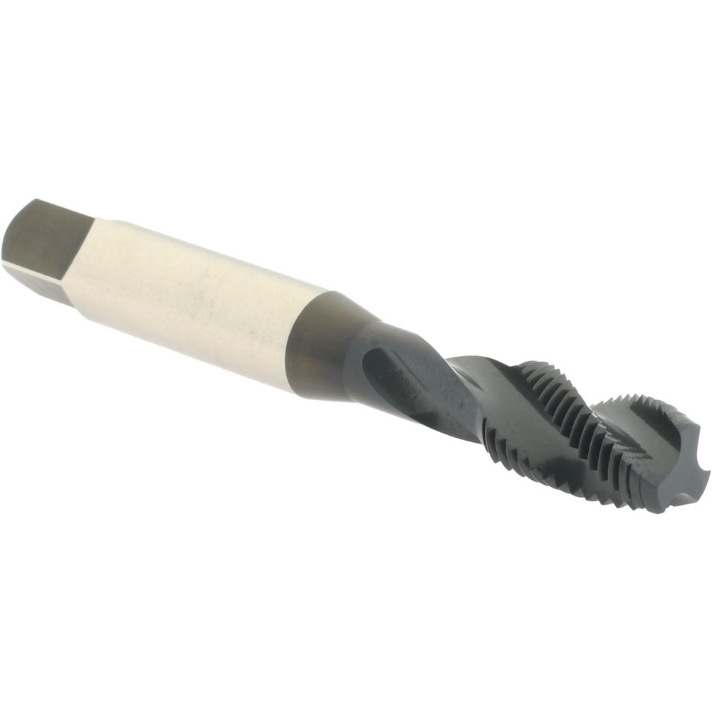 Accupro T1634505 Spiral Flute Tap: 3/8-24, 3 Flute, Modified Bottoming, Vanadium High Speed Steel, Oxide Finish 