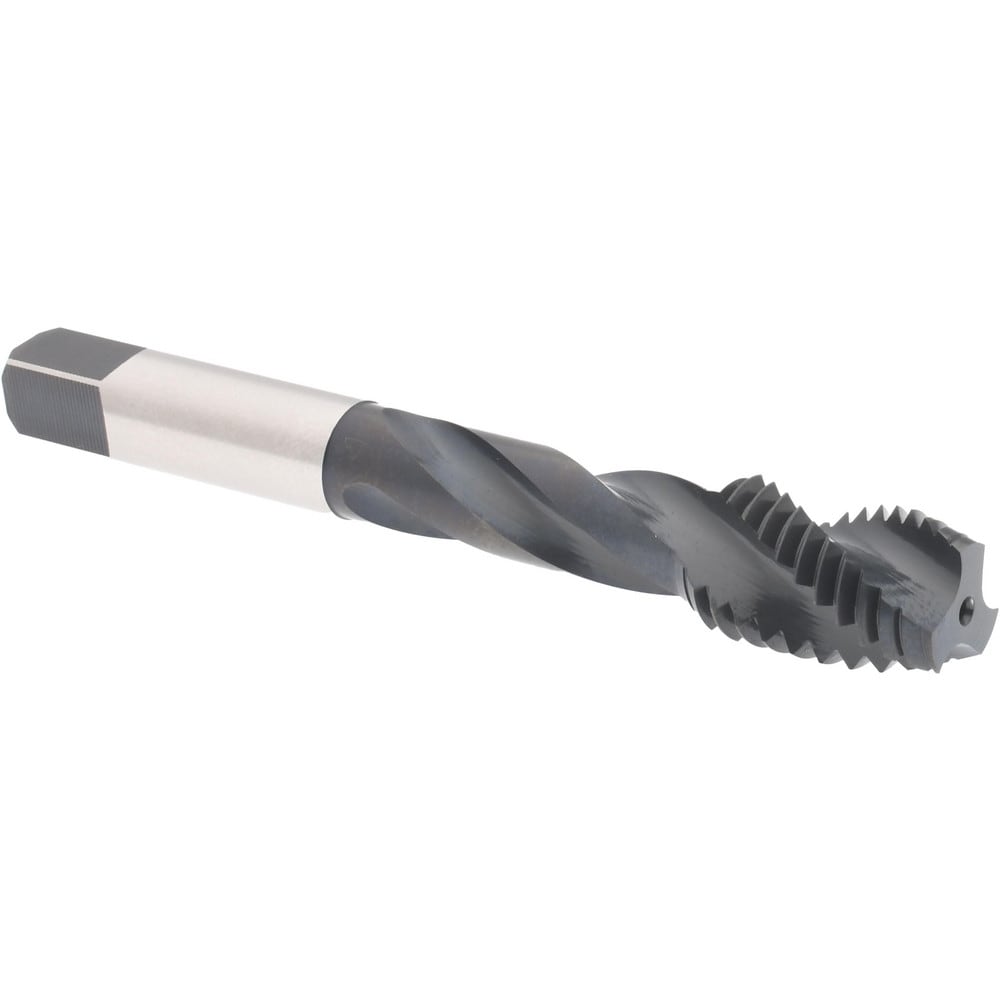 Accupro T1697506 Spiral Flute Tap: M12 x 1.75, 3 Flute, Modified Bottoming, 6H Class of Fit, Vanadium High Speed Steel, Oxide Finish 