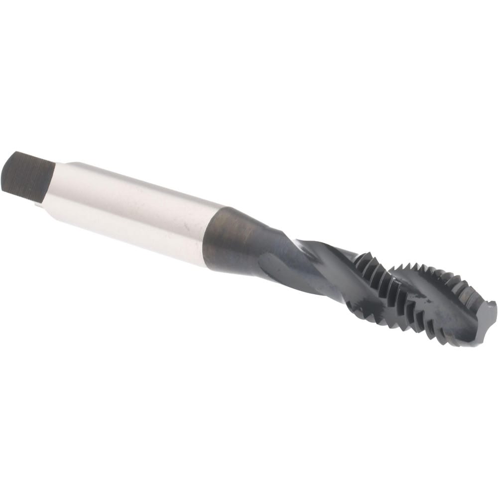 Accupro T1697365 Spiral Flute Tap: M8 x 1.25, 3 Flute, Modified Bottoming, 6H Class of Fit, Vanadium High Speed Steel, Oxide Finish 