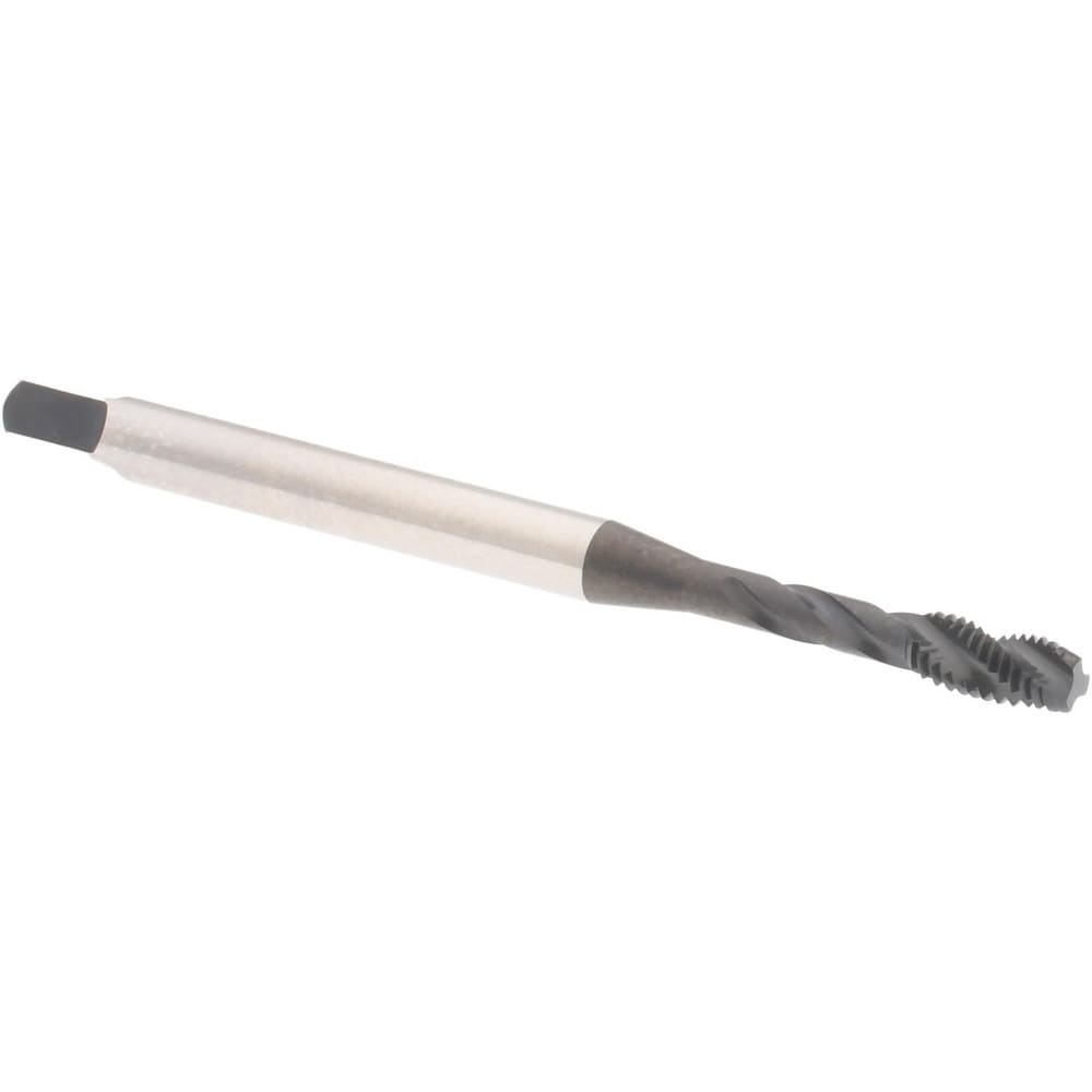 Accupro T1697203 Spiral Flute Tap: M3 x 0.50, 3 Flute, Modified Bottoming, 6H Class of Fit, Vanadium High Speed Steel, Oxide Finish 