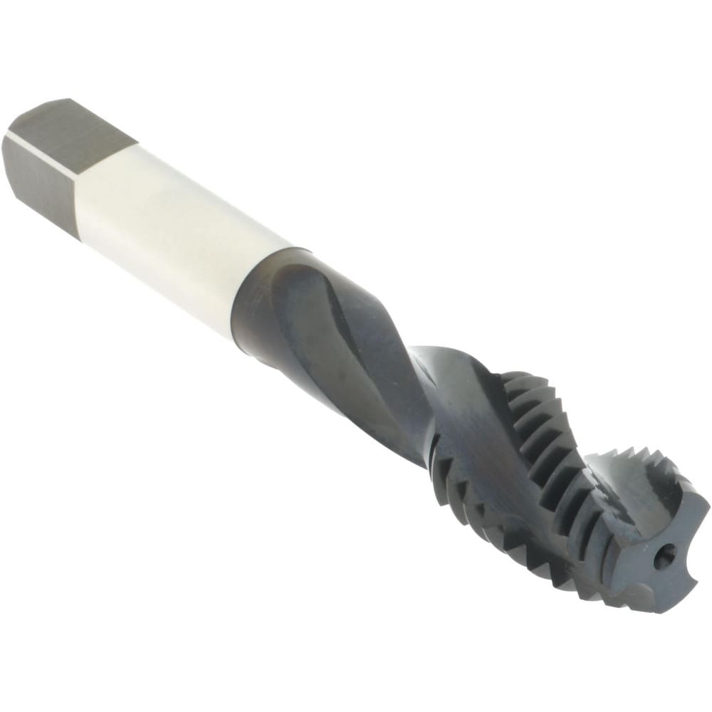 Accupro T1634643 Spiral Flute Tap: 5/8-11, 3 Flute, Modified Bottoming, 3 & 3B Class of Fit, Cobalt, Oxide Finish 