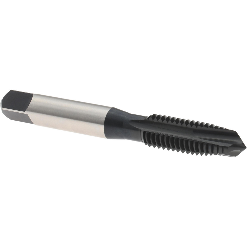 Spiral Point Tap: M10 x 1.5, 3 Flutes, Plug, 6H, Vanadium High Speed Steel, Oxide Finish