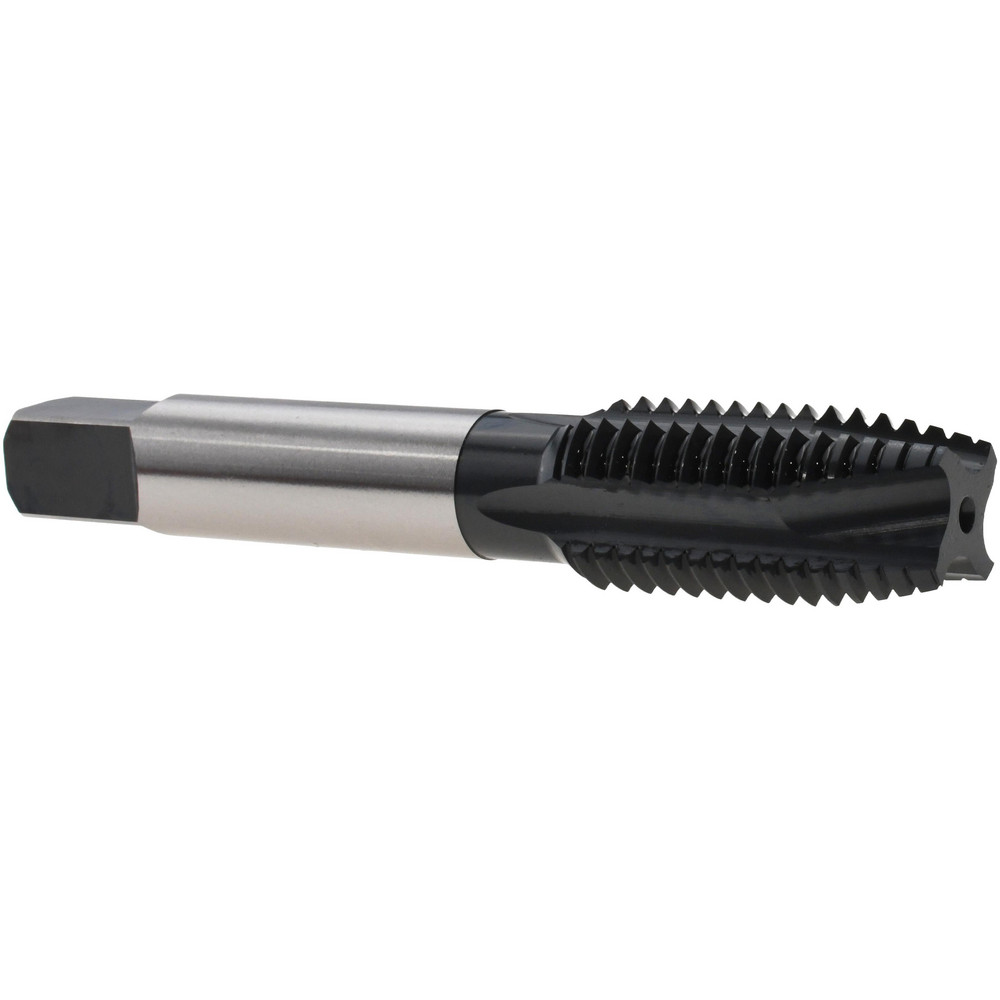 Spiral Point Tap: 3/4-10, 4 Flutes, Plug, 3 Class of Fit, Cobalt, Oxide Coated