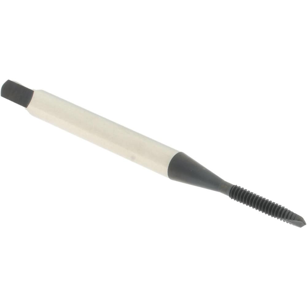 Accupro T1640082 Spiral Point Tap: #2-56, Plug, 2B, Vanadium High Speed Steel, Oxide Finish 