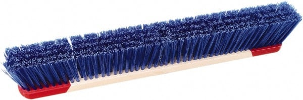 AMES TRUE TEMPER 7924P1 Push Broom: 24" Wide, Polyester Bristle 