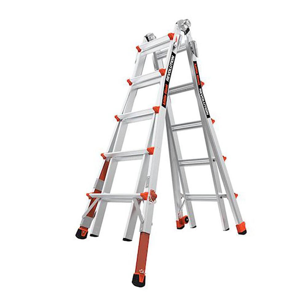 18-Step Ladder: Aluminum, Type IA, 19' OAH