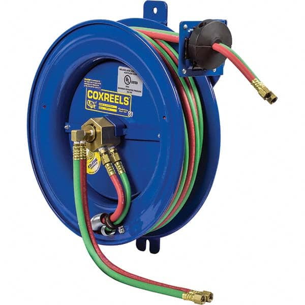 CoxReels - 19″ Long x 10-1/2″ Wide x 22″ High, 1/4″ ID, Spring Retractable Welding  Hose Reel - 38031571 - MSC Industrial Supply