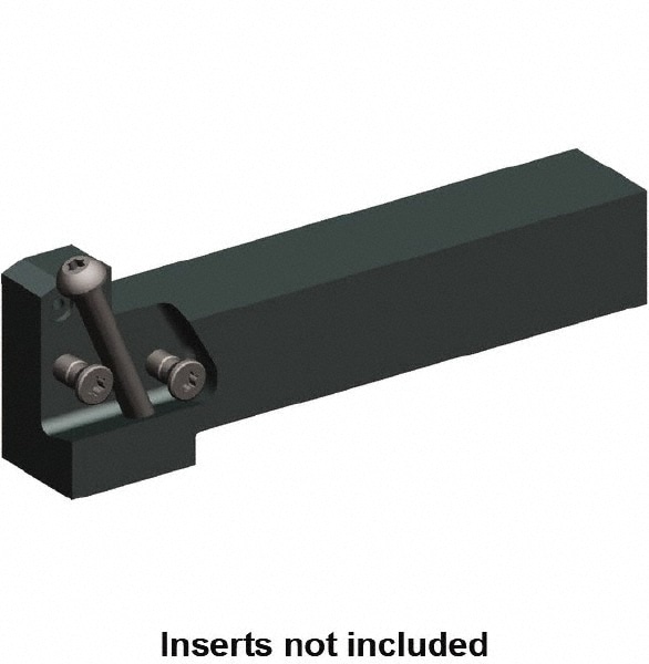 Indexable Cutoff Toolholder: 1" Max Depth of Cut, 1" Max Workpiece Dia, Right Hand