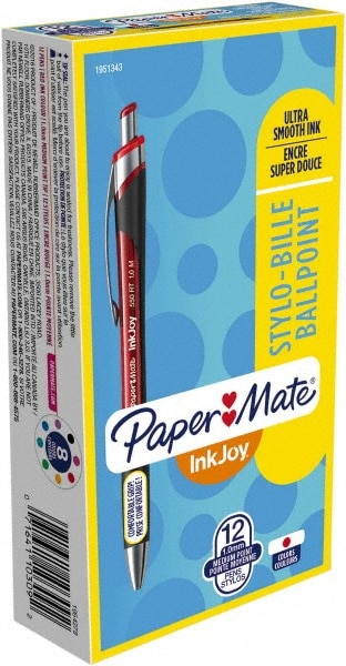 Paper Mate - 1mm Ball Point Retractable Ball Point Pen - 38040374 - MSC ...