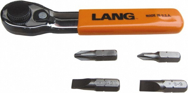 5 Pc Ratcheting Bit Driver Set