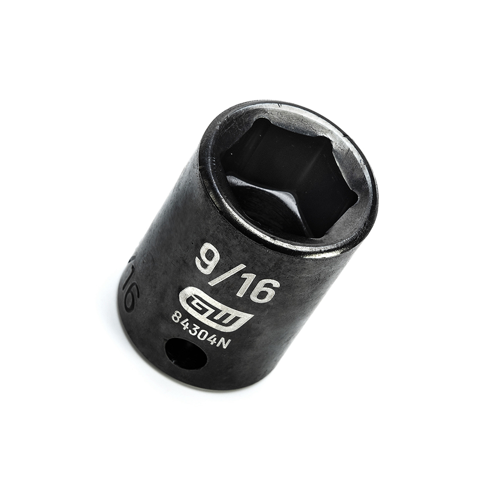 GEARWRENCH Impact Socket 3/8" Drive, 9/16" Socket, Hex Drive MSC Industrial Supply Co.