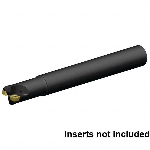 Indexable High-Feed End Mill: 1.25" Cylindrical Shank