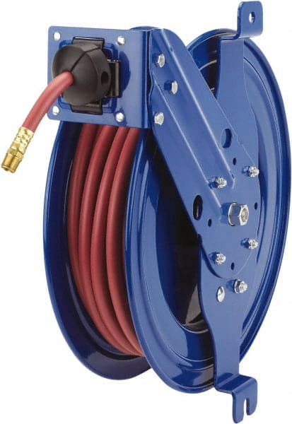 CoxReels - Hose Reel with Hose: 1/4″ ID Hose x 25', Spring Retractable -  38175832 - MSC Industrial Supply
