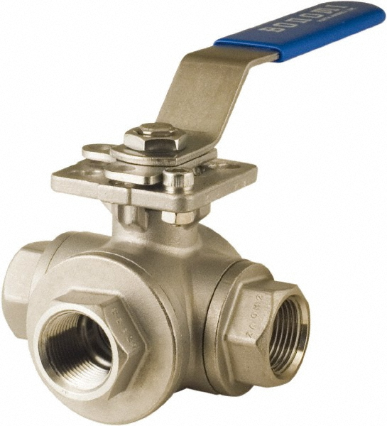 BONOMI Mixing Manual Ball Valve 2" Pipe, Full Port MSC Industrial