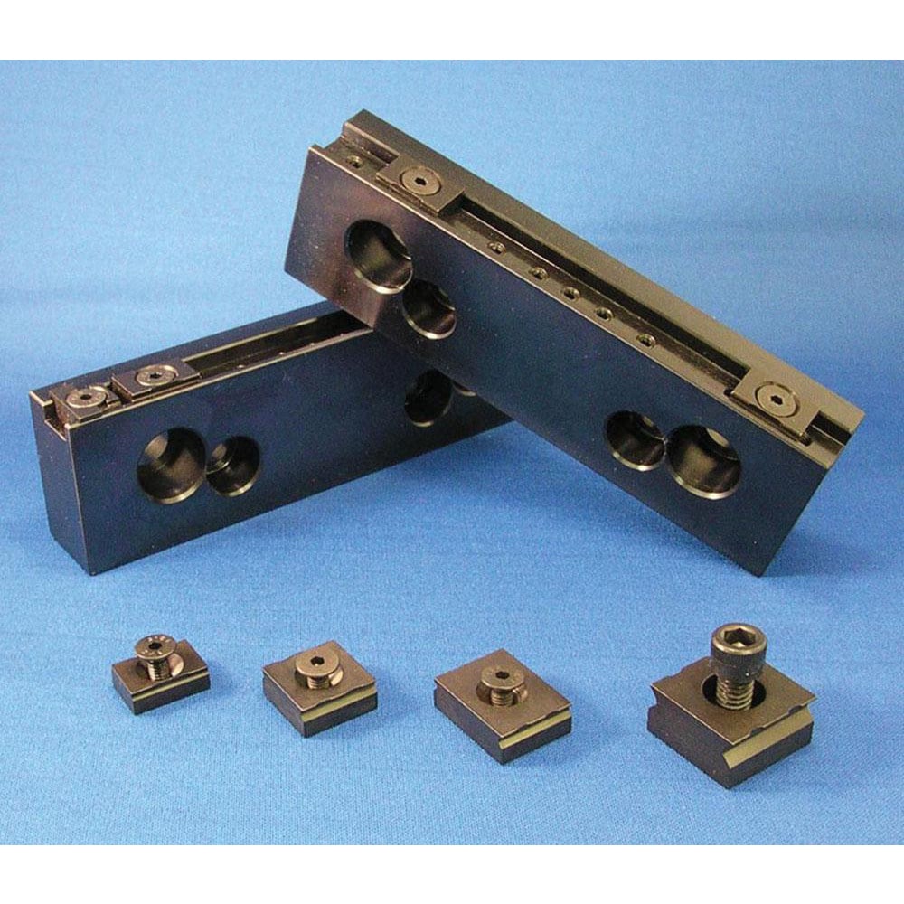 8" Wide Carbon Steel Standard Vise Jaw Set