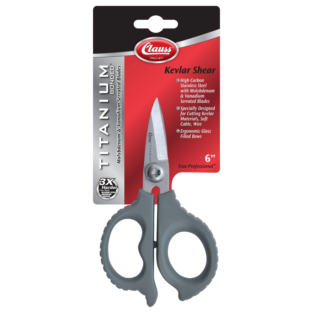Clauss - Scissors: Stainless Steel Blade | MSC Direct