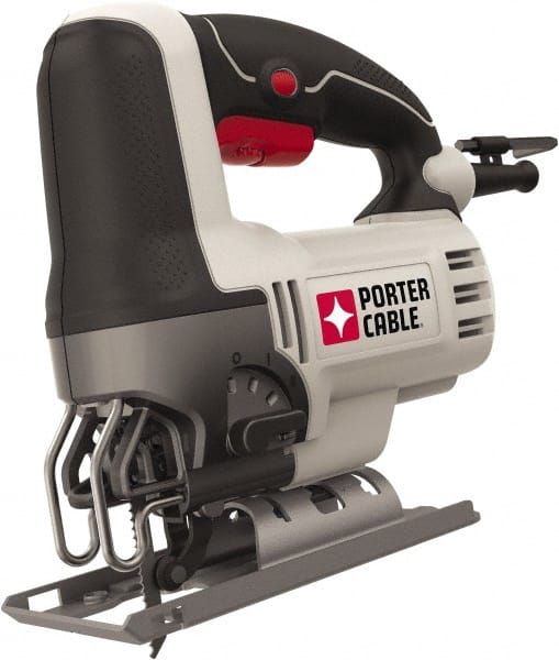 Porter-Cable PCE345 Electric Jigsaws; Strokes per Minute: 3200 ; Stroke Length (Inch): 13/16 ; Maximum Cutting Angle: 45.00 ; Amperage: 6A; 6 ; Voltage: 120; 120V ; PSC Code: 3405 