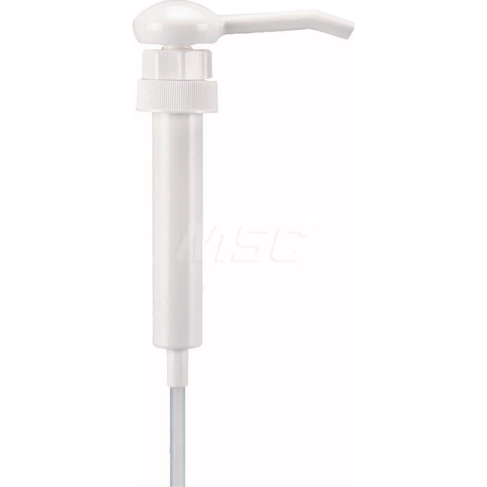 Hand-Operated Drum Pumps; Pump Type: Siphon ; Ounces per Stroke: 1.00 ; Outlet Size (Inch): 12 ; Material: High Density Polyethylene ; Overall Length (Inch): 12 ; Diameter (Inch): 1-1/4