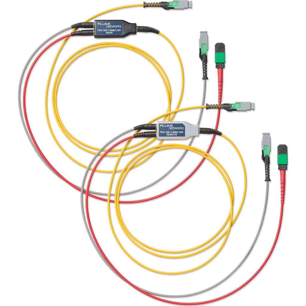 Fluke Electrical Test Equipment Accessories: Accessory Type: Test Cord, Reference Cord; For Use With: Fluke Networks CertiFiber Max, Versiv 2; Color: